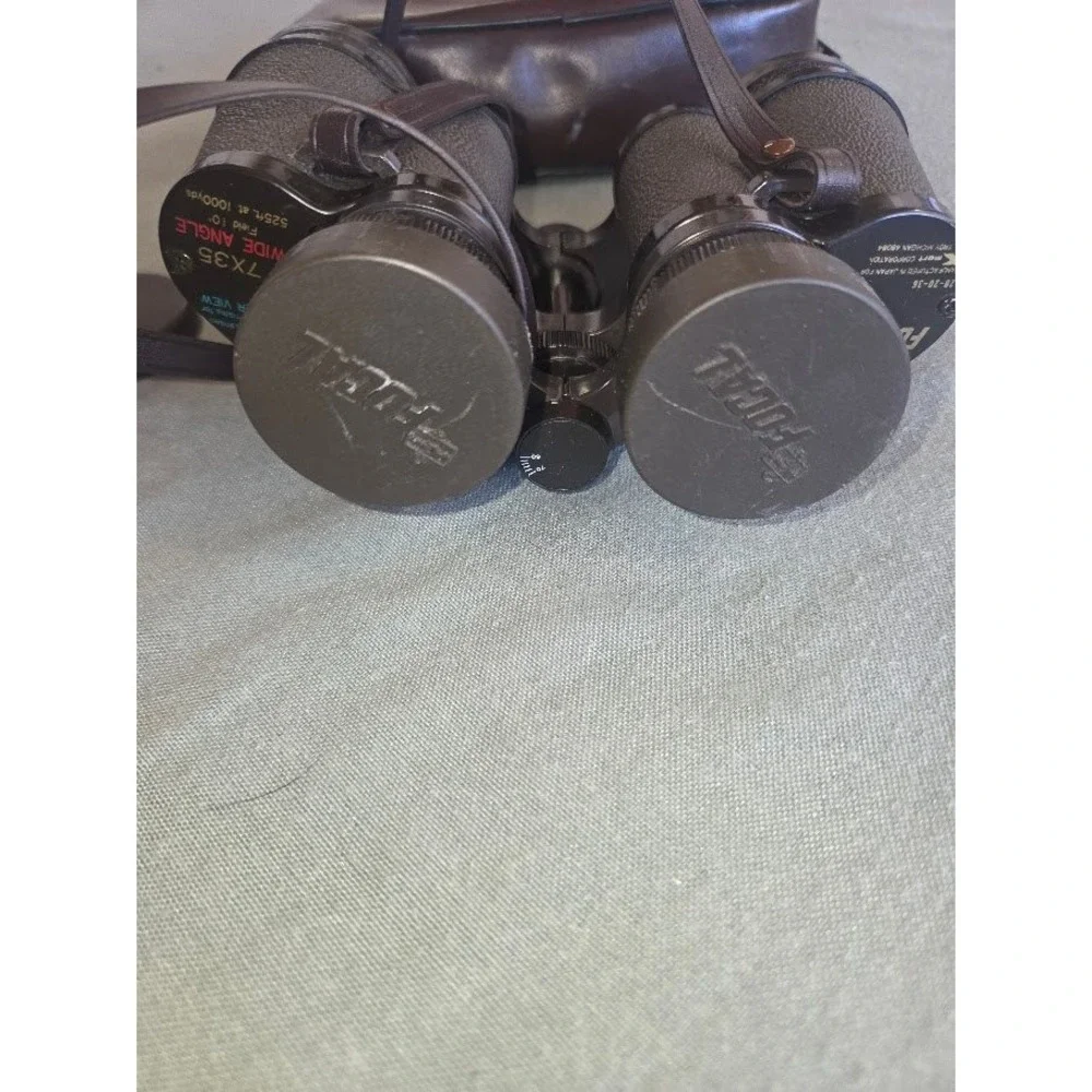 Focal 7x35 Wide Angle Binoculars 20-20-36 Kmart Japan Vintage with Case